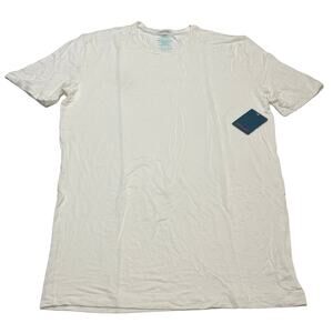 7-44 TOMMY JOHN Men's Top Crew Second Skin White XL